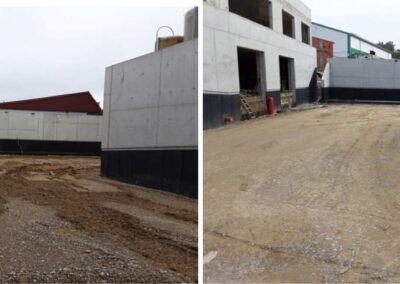 Stabilisierung der Verkehrsfl&auml;chen des Bau- und Wertstoffhof Markt Schwaben