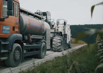 Sanierung der Zufahrt zur Oberglaimer Alm in Markt Ergolding