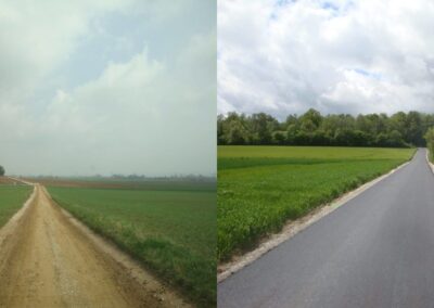 Bericht zur Sanierung der Zufahrt Brenneisen Markt Ergolding
