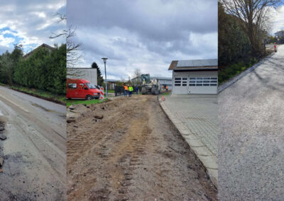Bericht zur Sanierung der Donaustra&szlig;e in der Gemeinde Offenberg